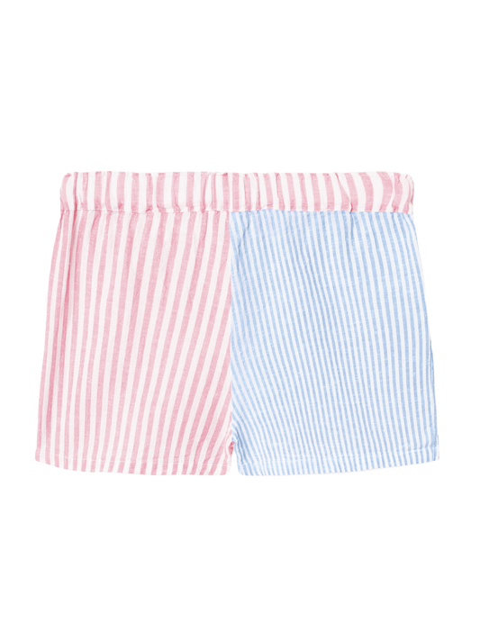 NKFHISTRIPE Shorts - Parfait Pink